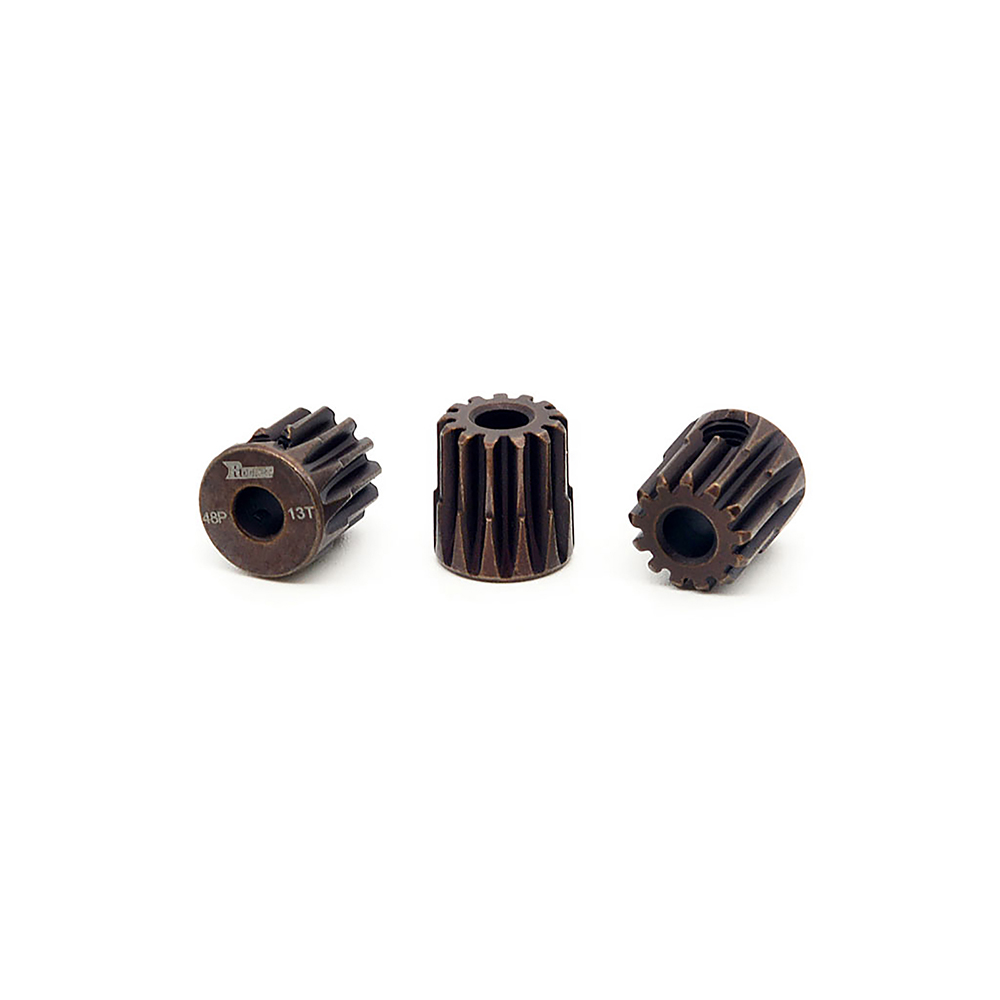 3PCS Rocket 48P 3.175mm Metal Pinion Gear 13T-35T for 1/10 1