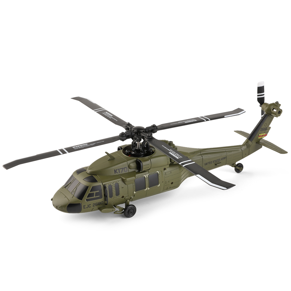 Wltoys K170 UH-60L Black Hawk 4CH 6-Axis Gyro Aircraft RC RTF