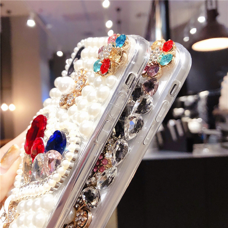 ♡iPhone⑬Proゴールド♡ For iPhone 14 Pro Max 13 12 11 XS XR Luxury Full Diamond