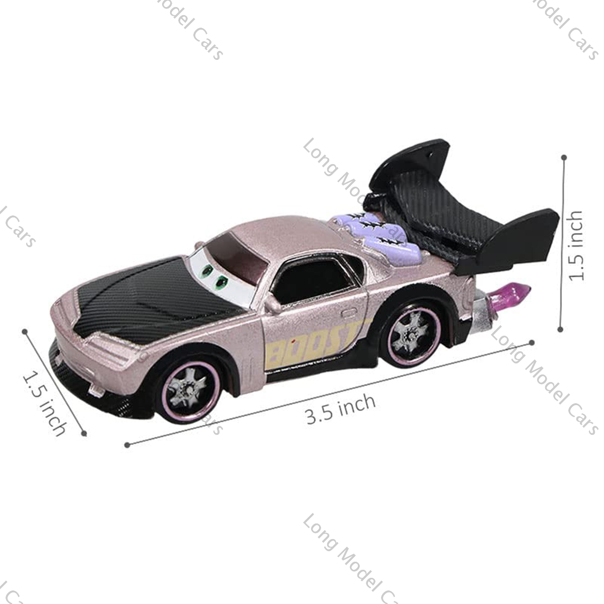 4 Pcs Cars Movie The Delinquent Road Hazards Boost DJ Wingo Snot