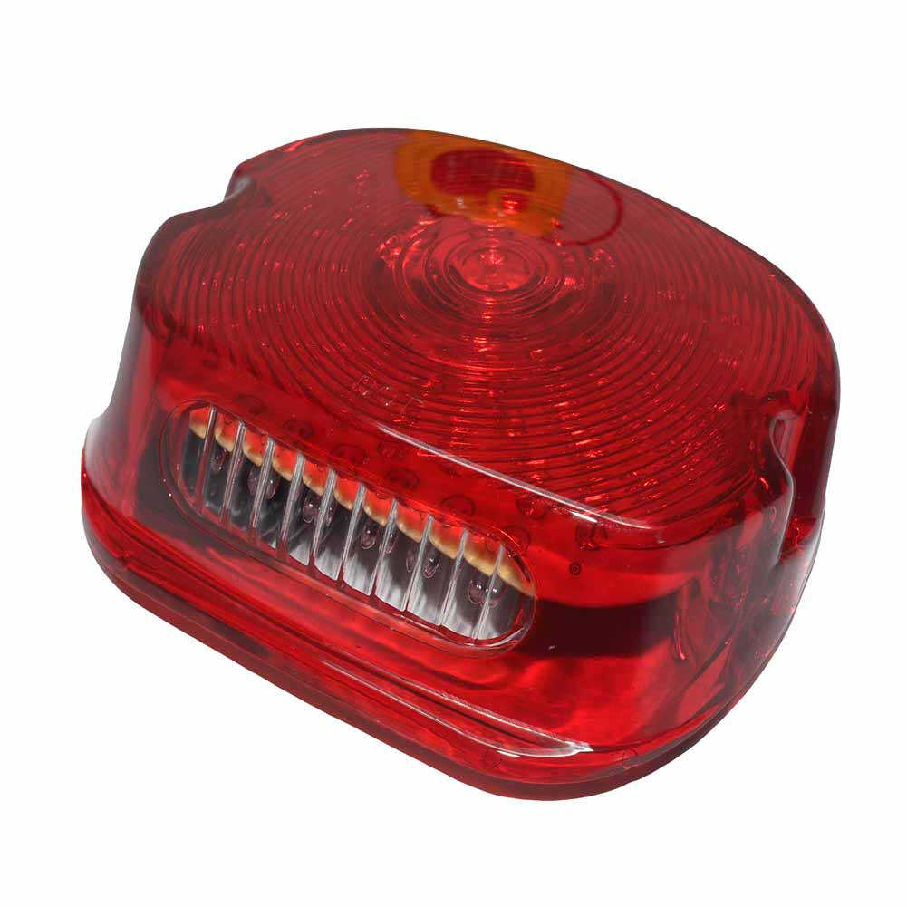 Red LED Tail Light For Harley Davidson Softail Standard Custom Deuce