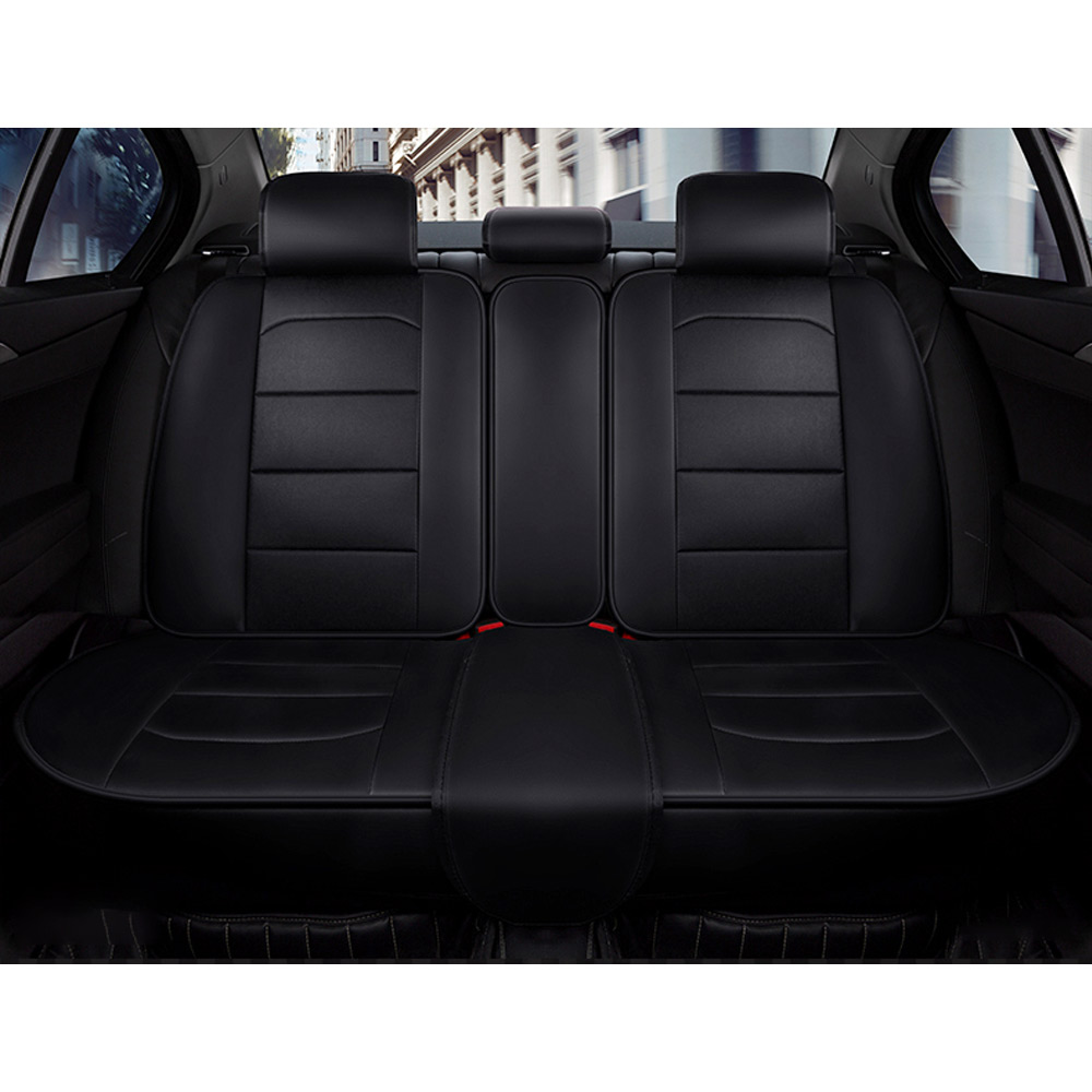 20102018 Heavy Duty Black Waterproof Car Seat Covers NISSAN JUKE 2 Fronts