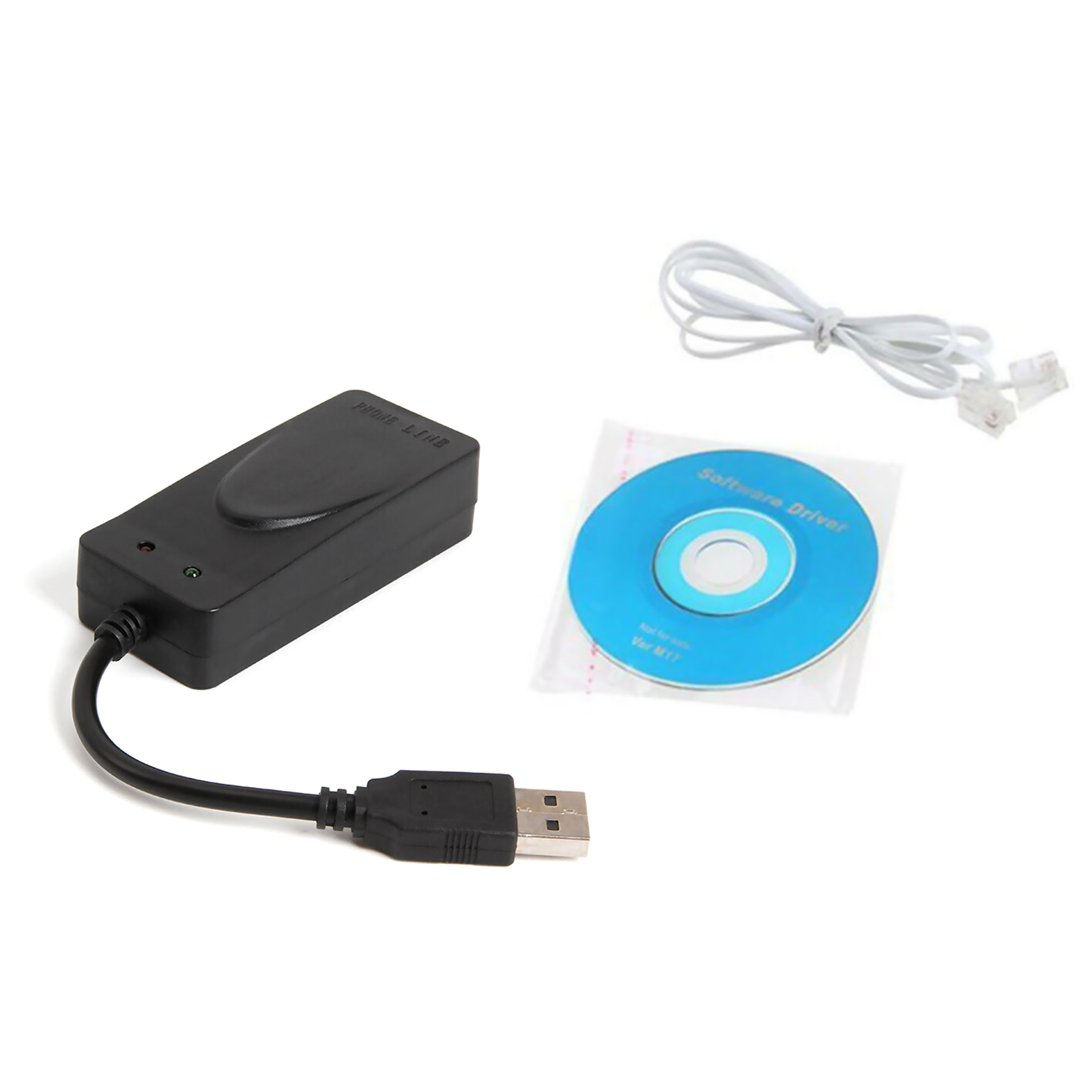 Modem Externe USB 2.0 56K - 214 Pilote De Fax Avec Identification Appelant Et Numérotation Automatique Pour Windows 7/8/10/XP