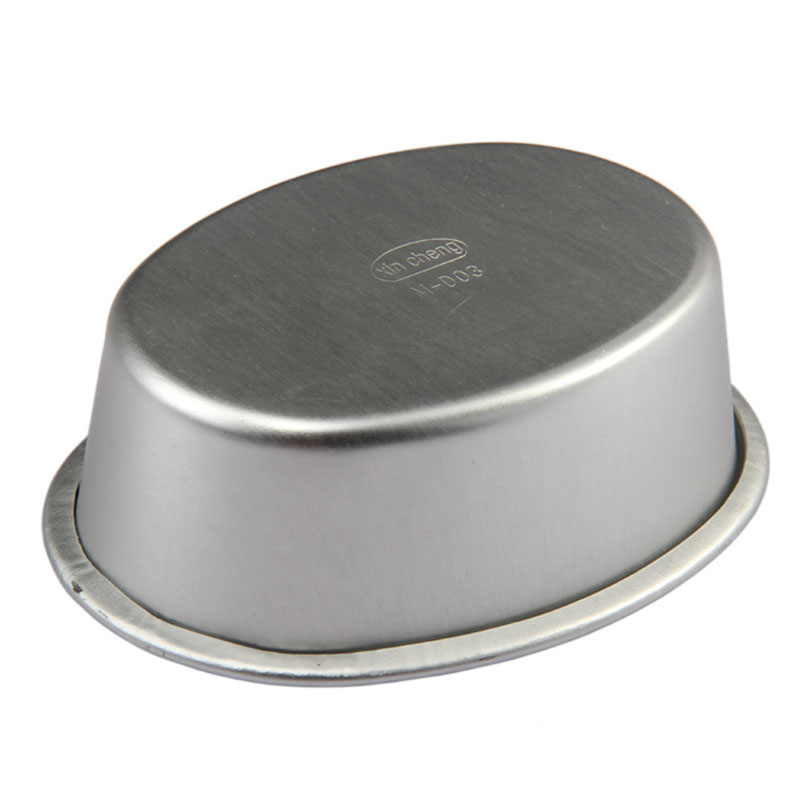 Oval Cake Tin Baking Mould Aluminium Mold Bakery Tool For Cheese Cake