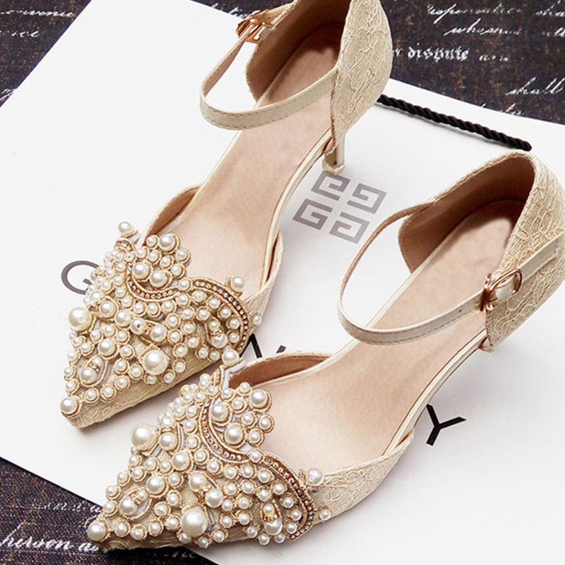 rhinestone sandals wedding