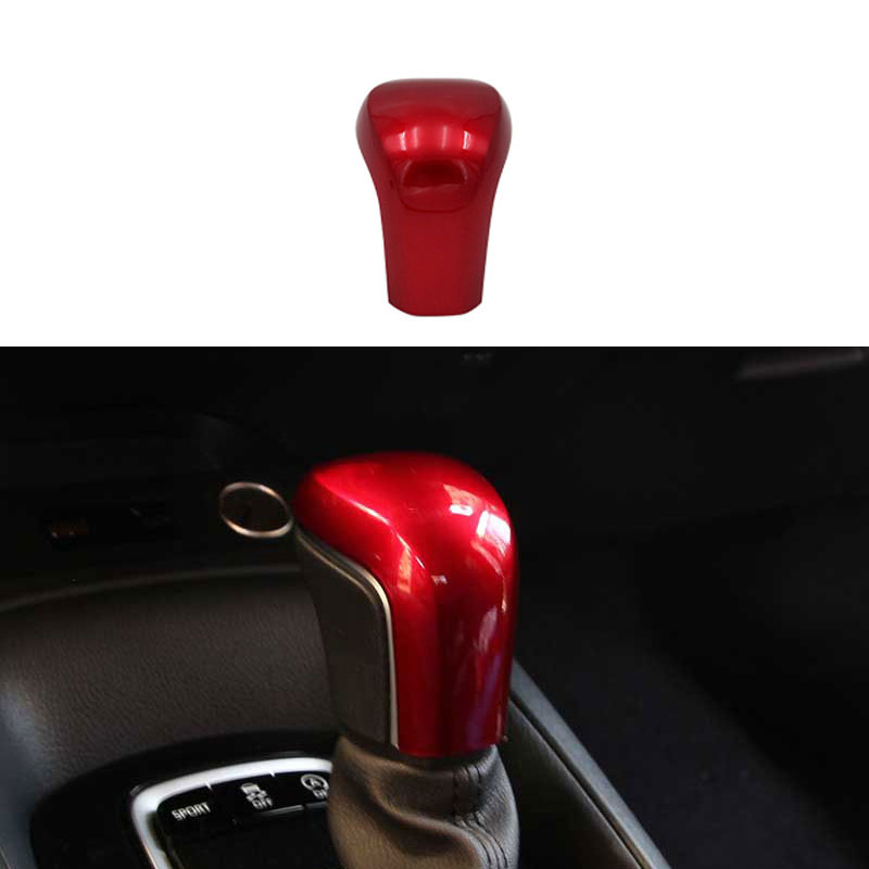 Fit For Toyota Corolla 20192021 Red Central Console Gear Shift Knob