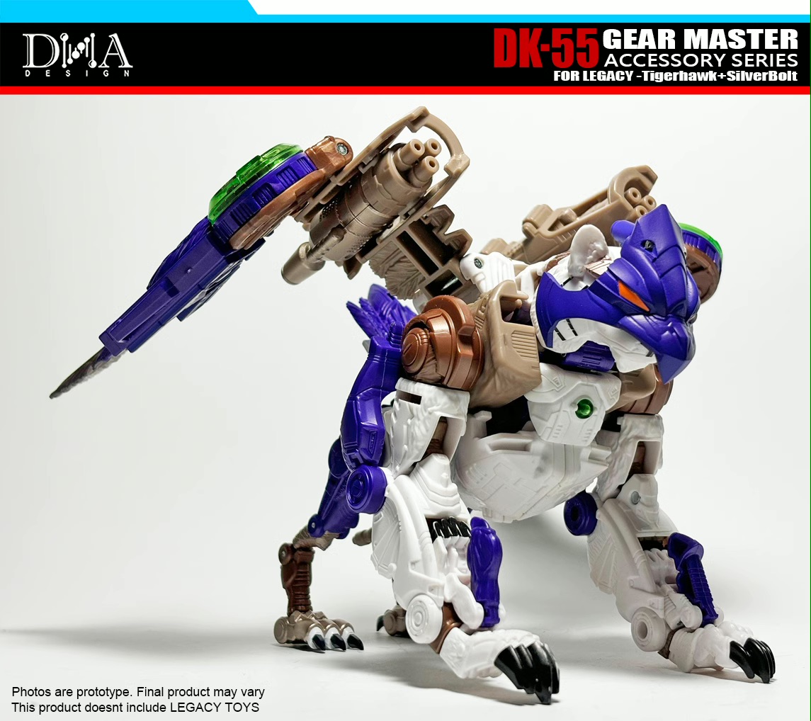 DNA DK-55 Upgrade Kit For Legacy United Silverbolt Tigerhawk DNA DK-55 Upgrade Kit For Legacy United Silverbolt Tigerhawk