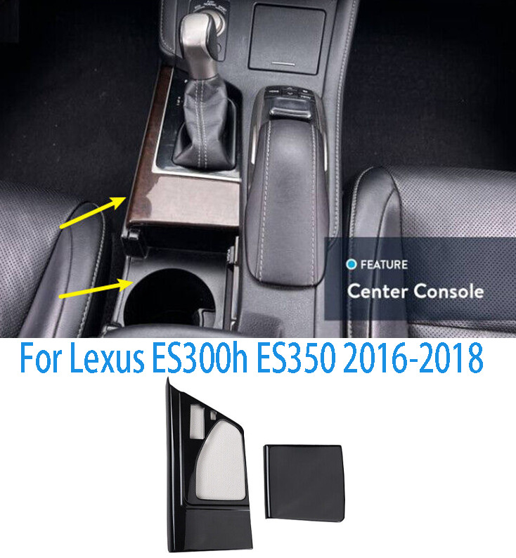 For Lexus ES300h ES350 2016~2018 Glossy Black Center Console Gear