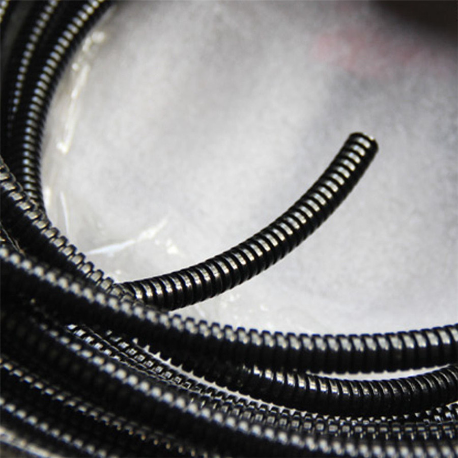 1" 25mm Black DIY 10M Car Automotive Split Wire Loom Conduit