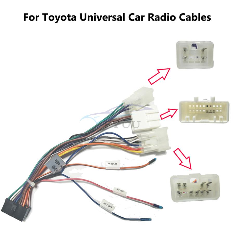 Android Wiring Harness Car Stereo Radio Connector Adapter Cable 20Pin