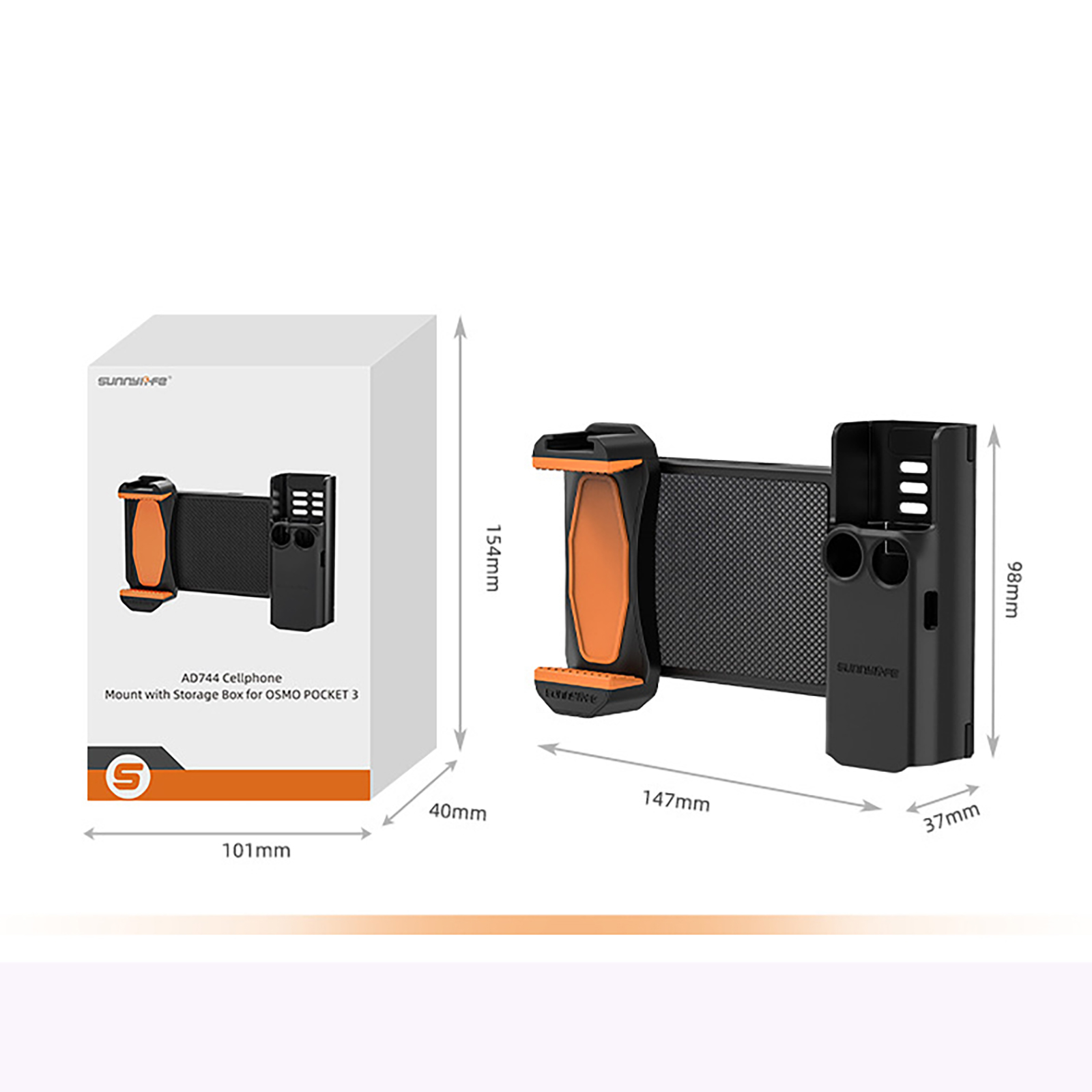 スマホアクセサリー OSMO 3combo Amazon.com : EUGOOCX Expansion Phone Clip Holder for DJI OSMO
