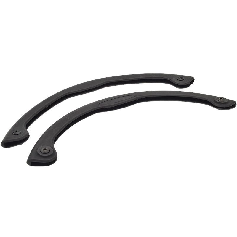 1 Pair Black Snowboard Edge Protector Bumper Tip Protector Skiing