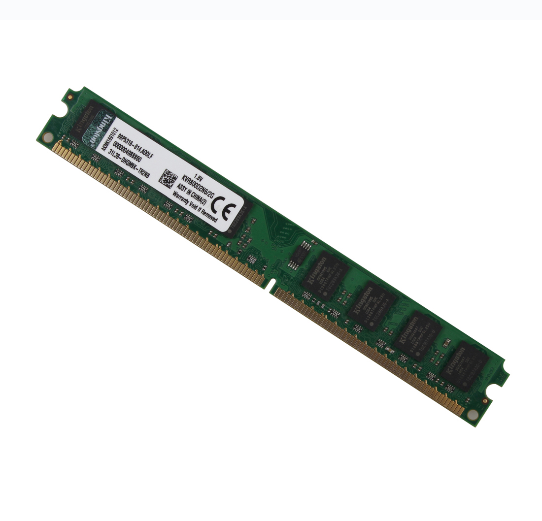 Kingston 2GB DDR2 800Mhz 2Rx8 PC2-6400 DIMM Memory RAM