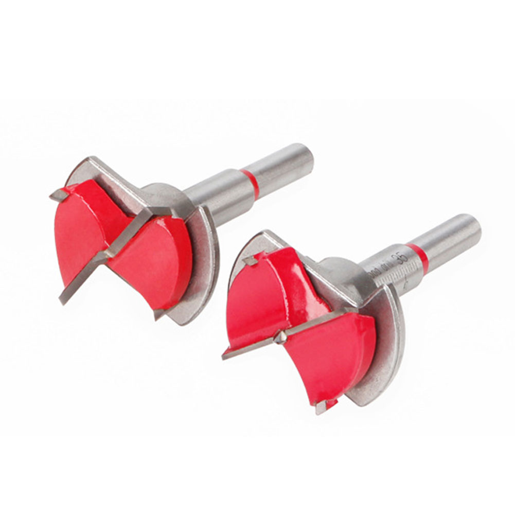 35 mm Foret à Bois charnière Hole Saw Cutter Carbure Guide Reamer avec Clé Set