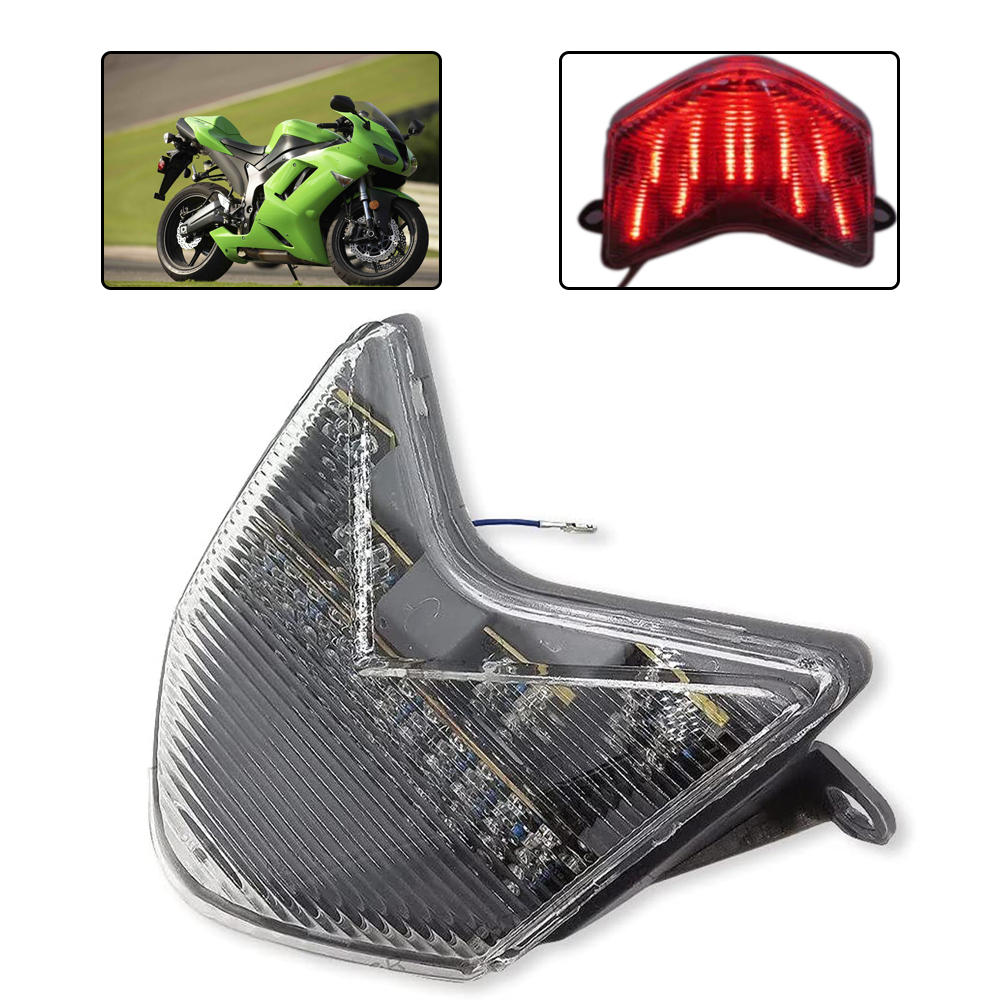 Tail Brake Light Clear Replacement Lights Fit For Kawasaki