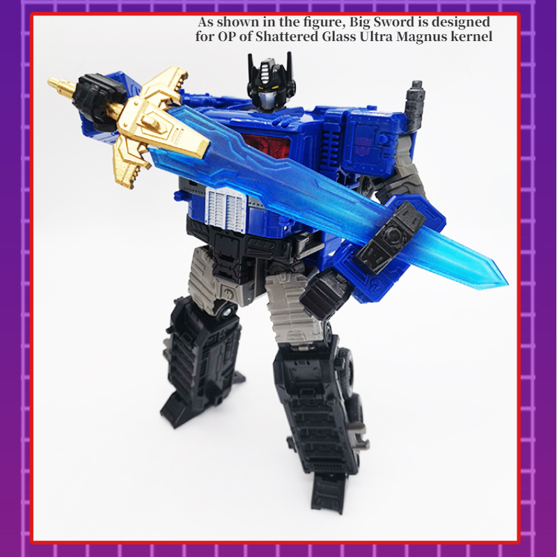 Unbranded Big Sword Weapon Upgrade Kit For Legacy Laser OP Prime Scourge SG OP Resin 3D DIY
