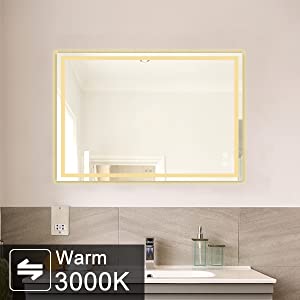 dimmable mirror light
