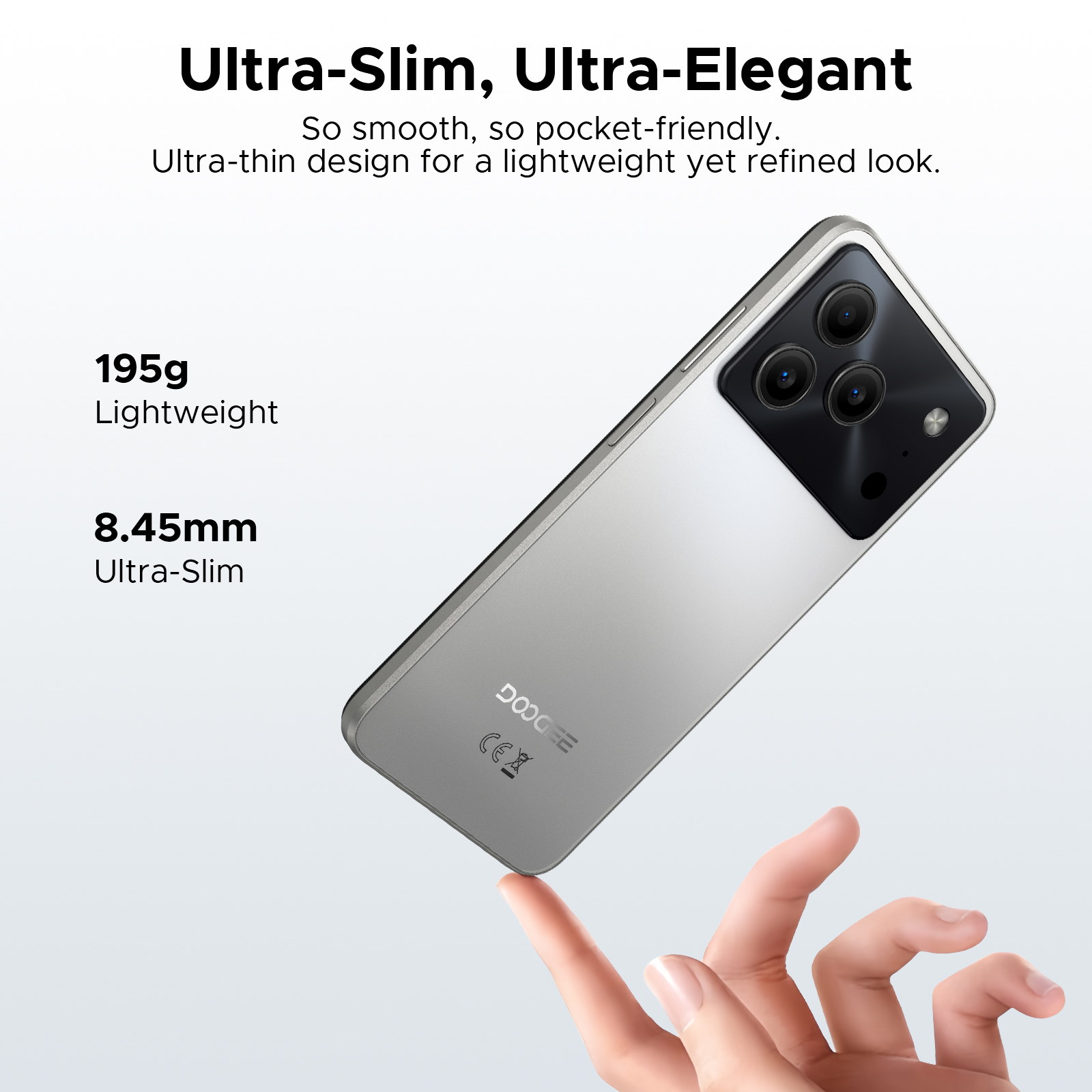 DOOGEE Note 56 Android 16 Mobile Phone 24GB+64GB 6150mAh 6.56