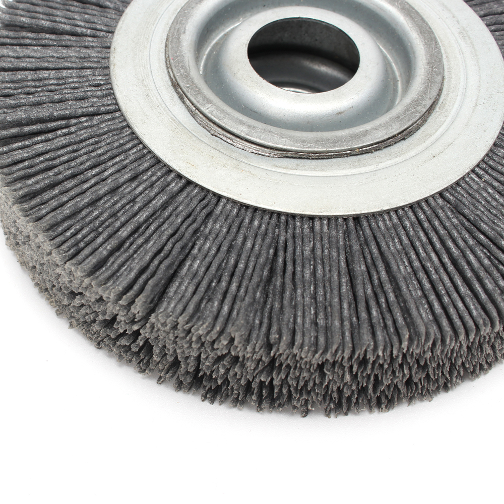 4" Nylon Abrasive Wire Polishing Wheel for Deburring Clean Grinding 5/8