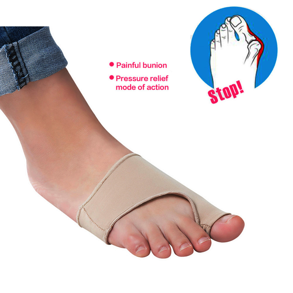 2pcs Toe Bunion Splint Straightener Corrector Hallux Valgus Gout Pain