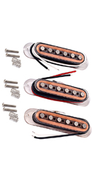 Piastra Ponte Tremolo Oro Per Stratocaster MIM Classic Highway | Alnicov, 10.5mm
