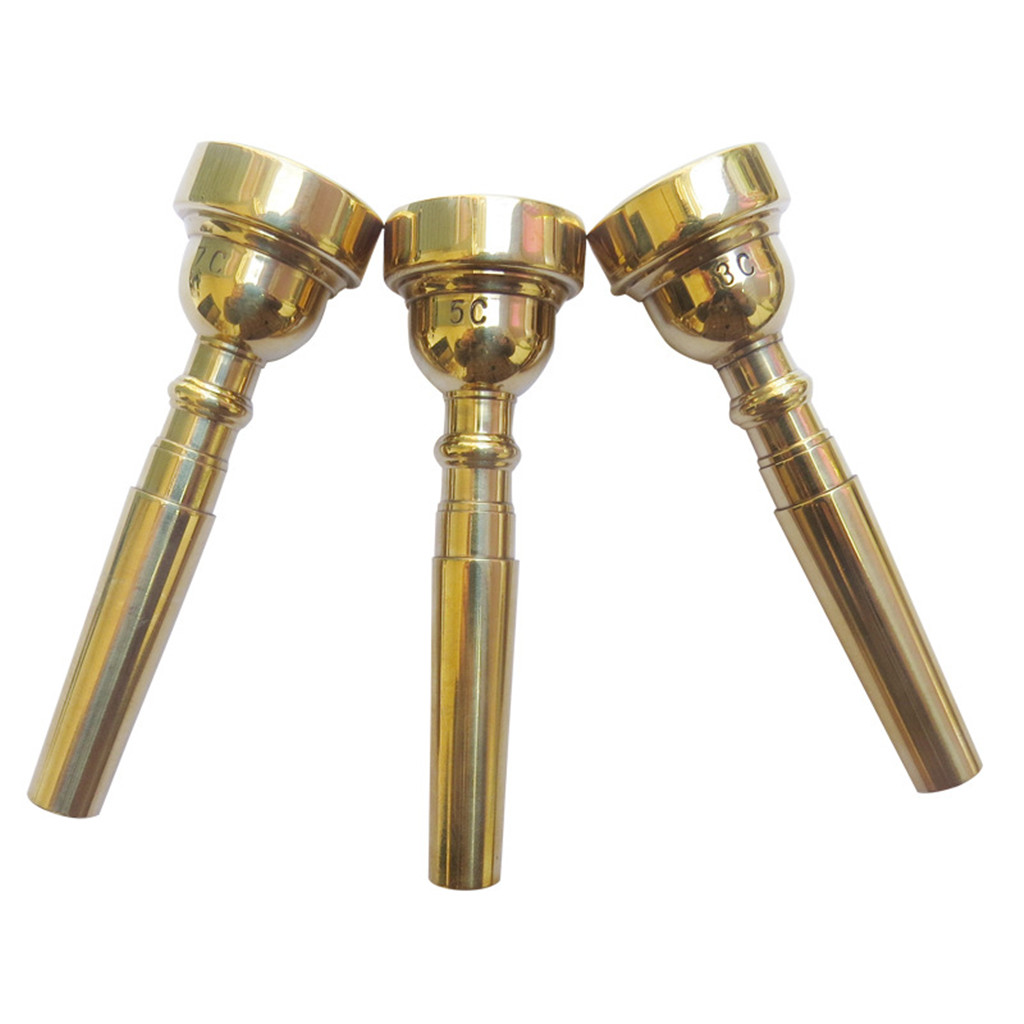 Bach 3、5C 買う方います。 Amazon.com: Silver Trumpet Mouthpiece 7C 5C 3C Trumpet