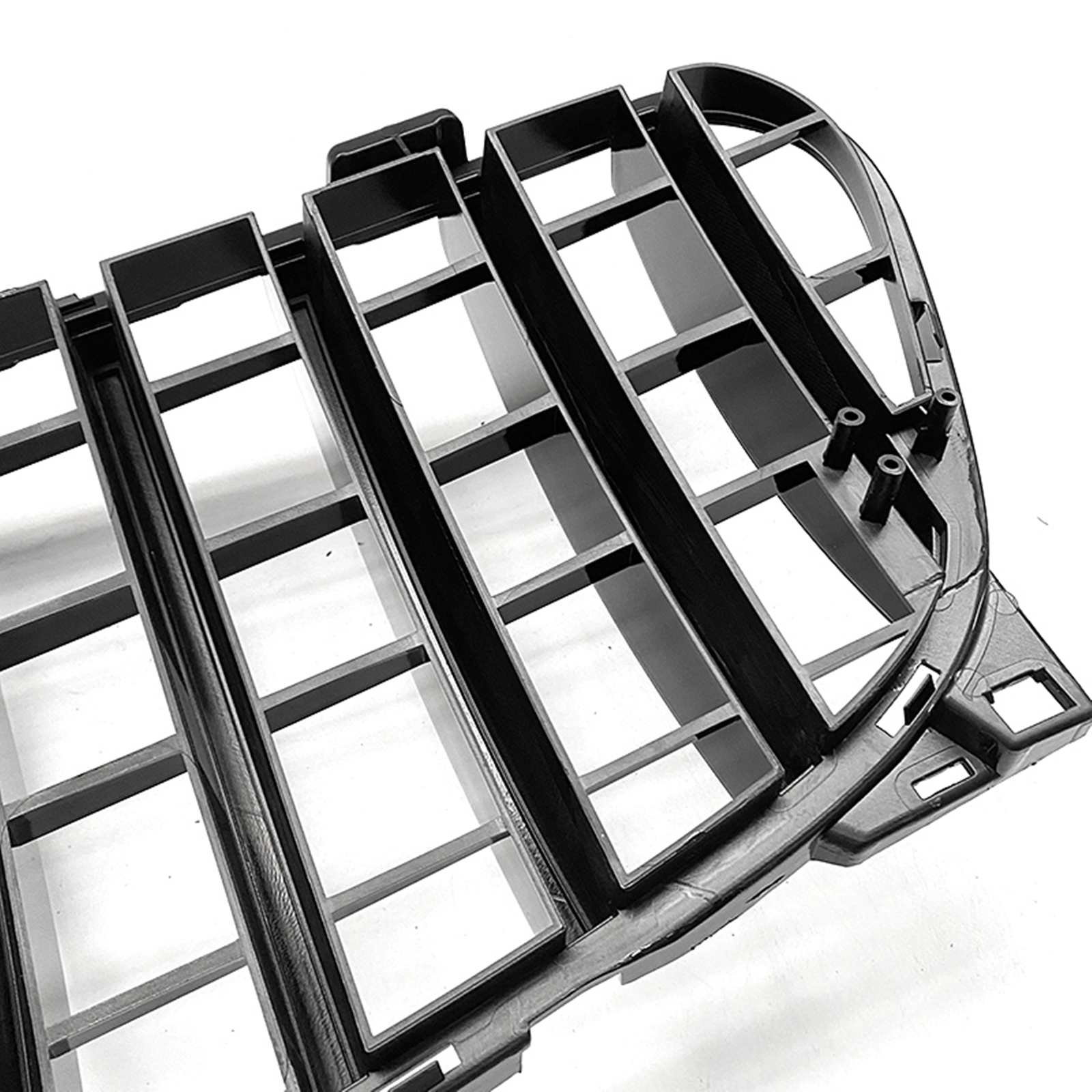 GTR Panamericana Style Grille For Mercedes GLA X156 2014-2016 – Gloss Black