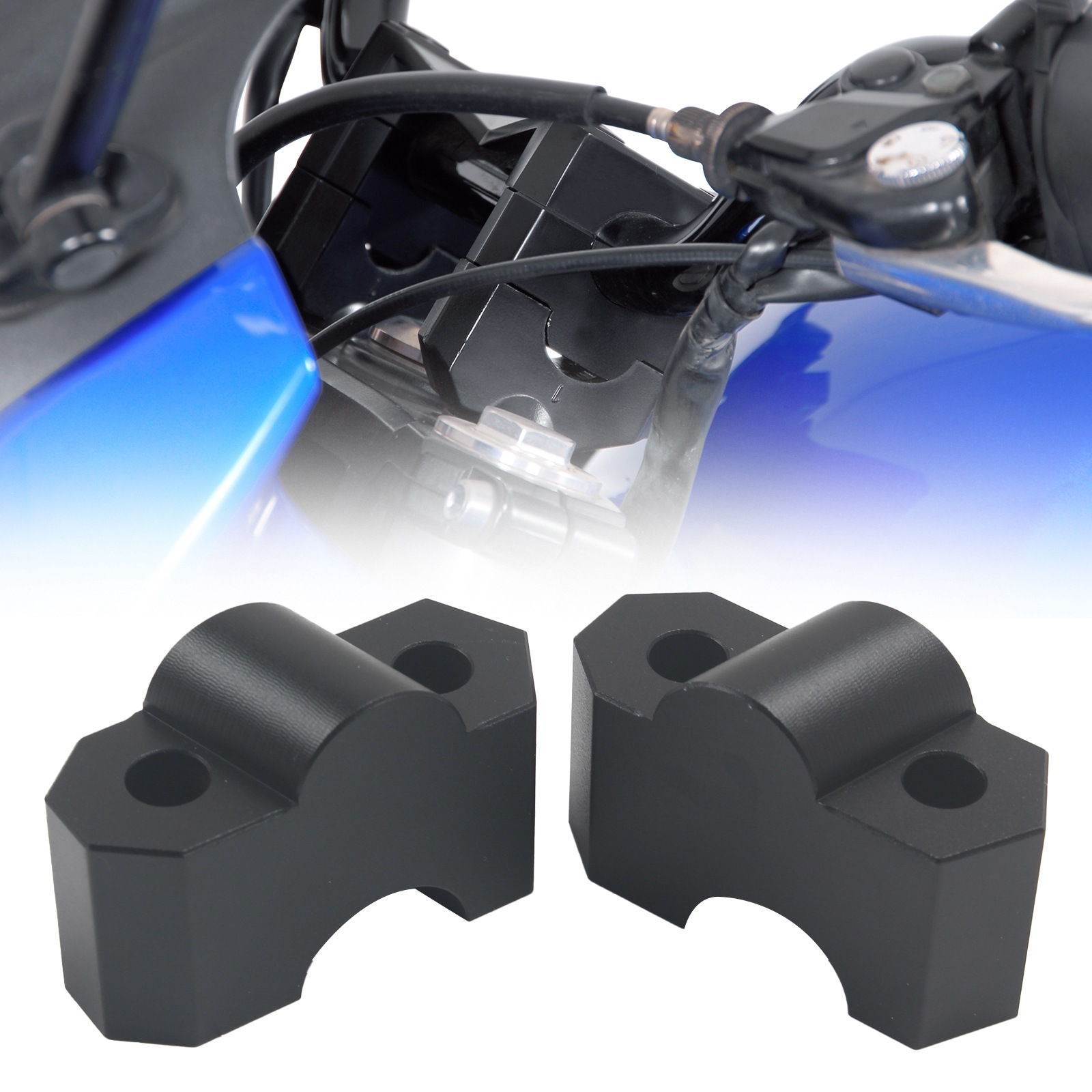 2003 - 2008 Kawasaki Z1000 Z750S Handlebar Risers Upper Mount Bracket 46012-1338
