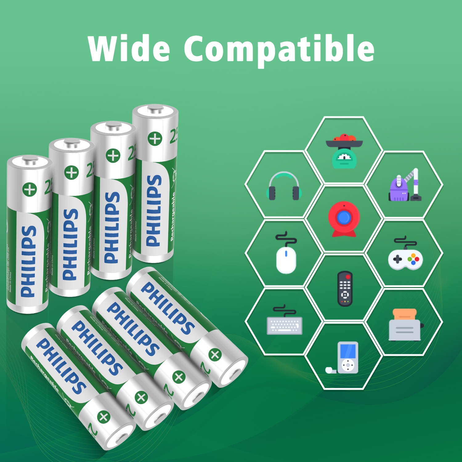 4 X CORDLESS Phone AAA Batteries Rechargeable 59h Dect £7.39 - UK - View #10
