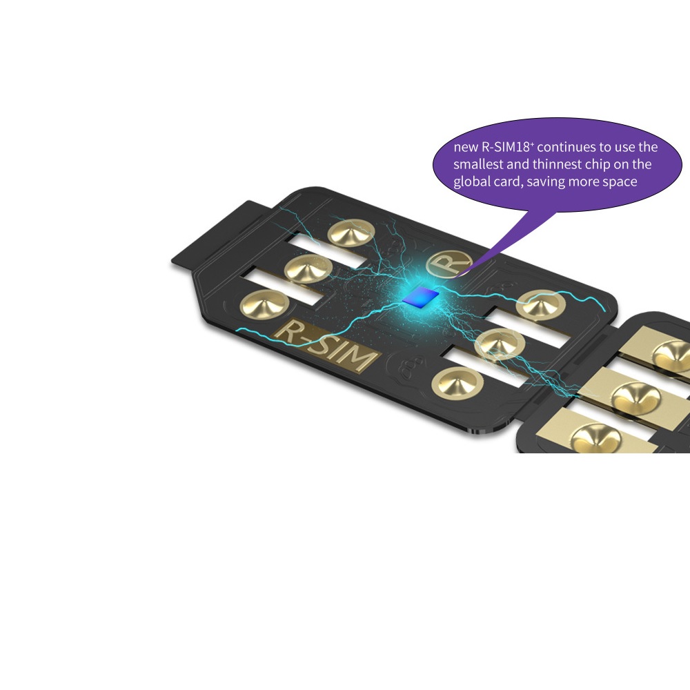 R-SIM18+ RSIM 18+ Nano Unlock Card For iPhone 14 Plus 13 12