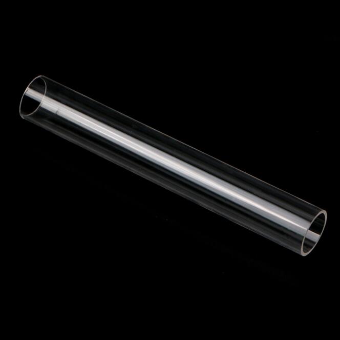 Transparent 635mm OD Clear Acrylic Plastic Round Tube Hollow Pipe 25cm