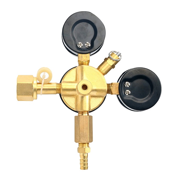 High Pressure Double Gauge Mixed Gas Co2 Regulator Dispensing Regulator CGA320 eBay