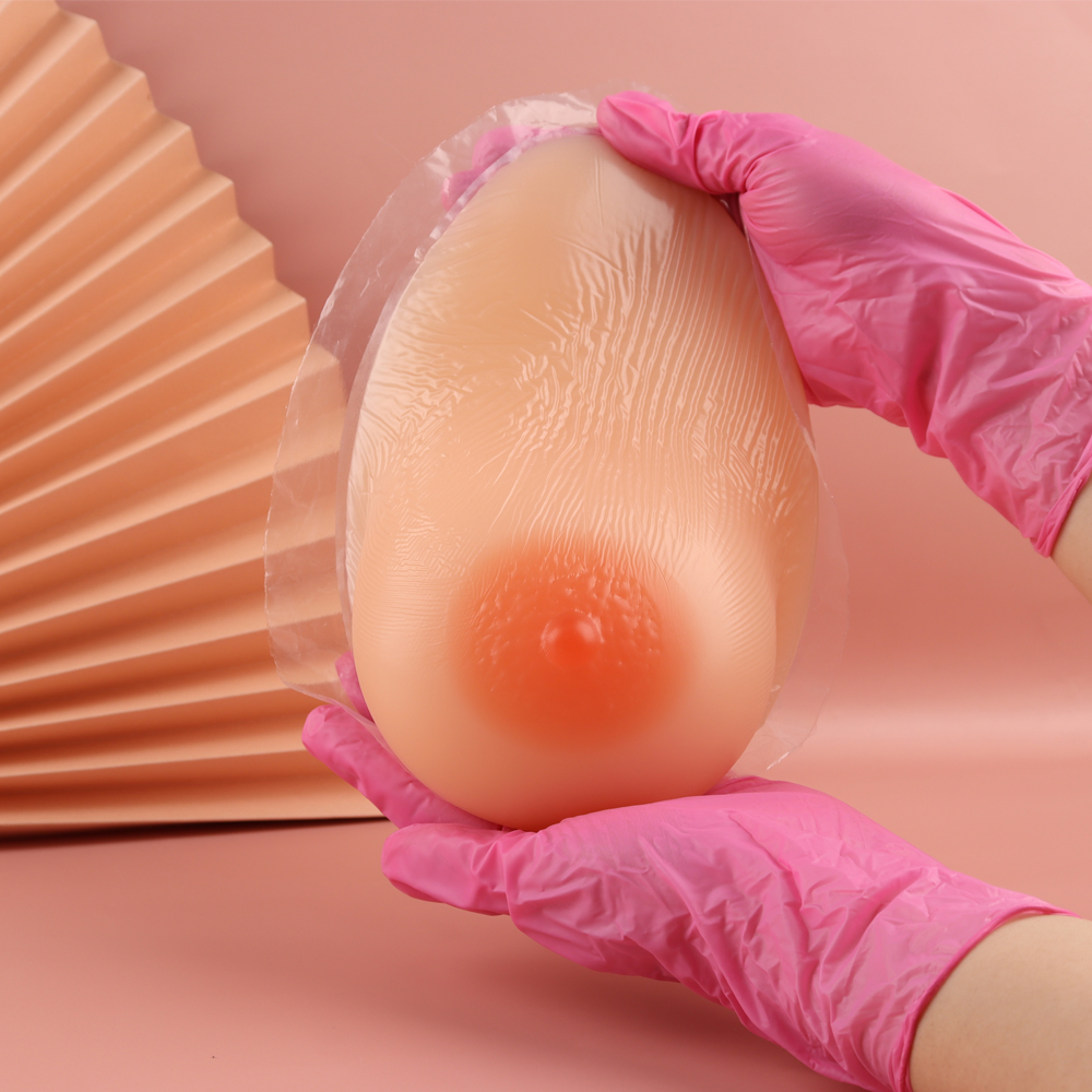 New Upgrade Water Drop Silicone Prosthetic Breast Crossdresser