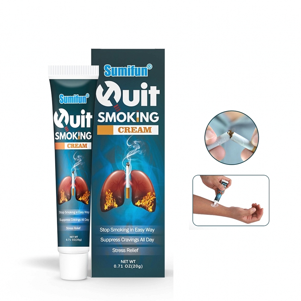 禁煙 催眠 QUIT SMOKING‼︎ クイットスモーキング 20g Quit Smoking Cream Inhibit Nicotine Cravings Chinese
