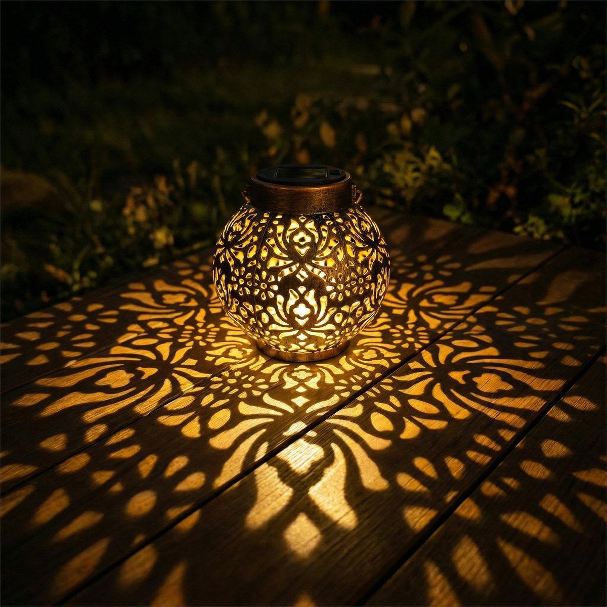 Floral shadow projection