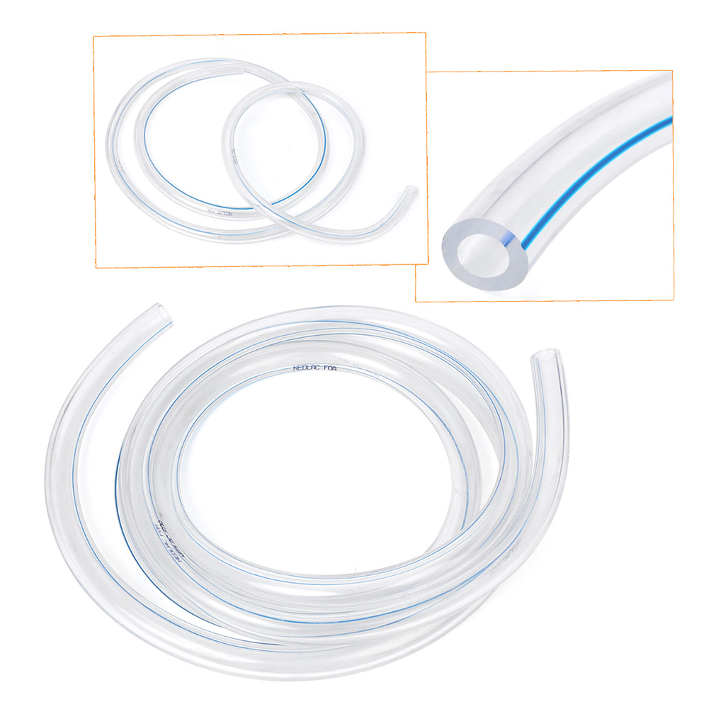 Clear PVC Vinyl Flexible Vacuum Line Hose Tubing Milk Milker 10ft 1//2/"ID 3//4/"OD