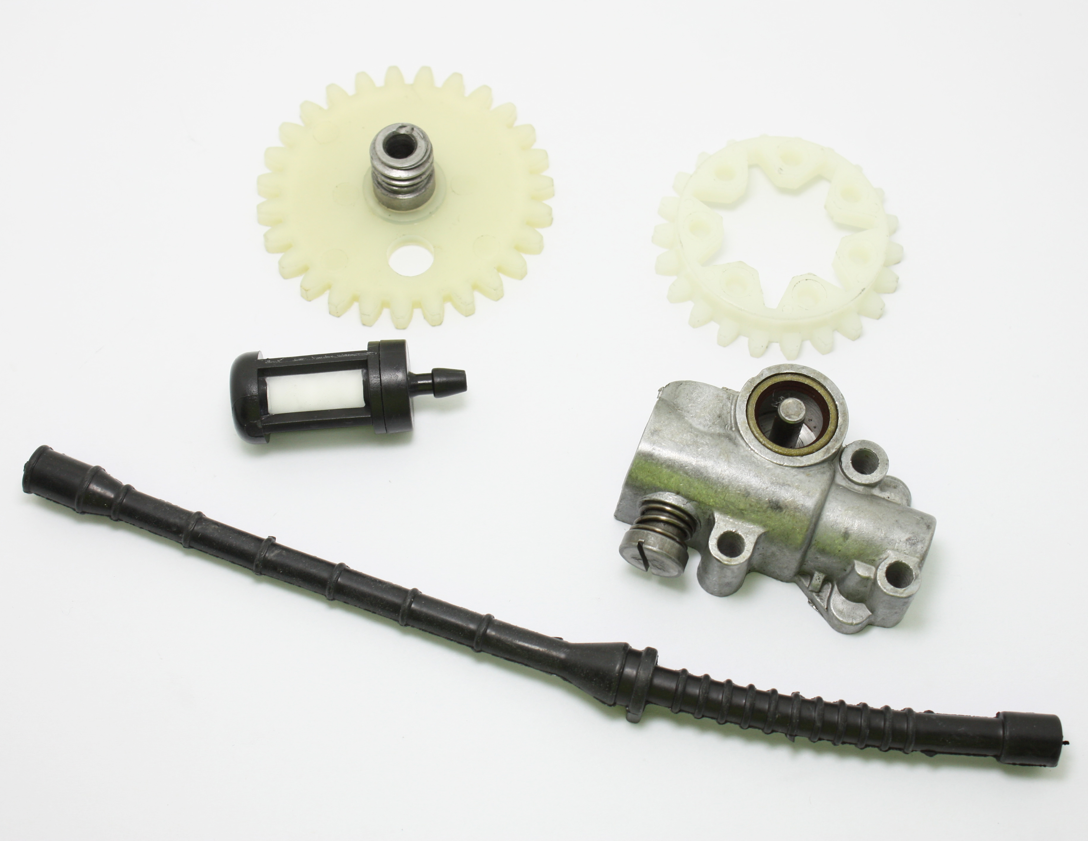 New Oil Pump Worm Spur Gear Kit For Stihl Chainsaw 038 MS380 MS381