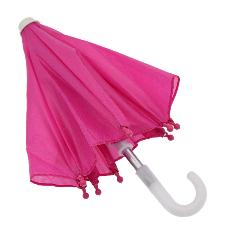 Doll Umbrella 18" Beautiful Girl Multicolor DIY Doll Accessories New