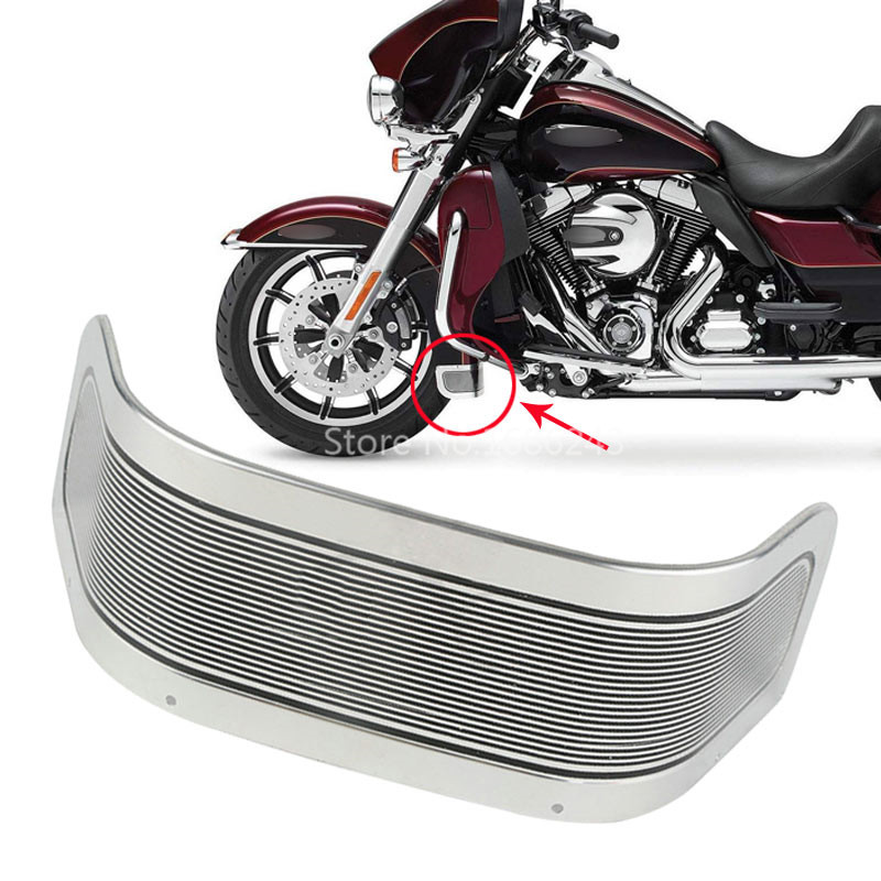 Chrome Front Fender Trim Skirt For Harley Touring Electra Glide Road King 8613 eBay
