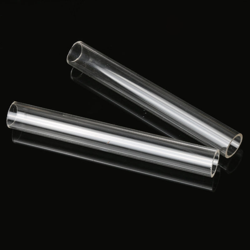 645mm Diameter Transparent Clear Acrylic Plastic Tube Pipe 25cm Long
