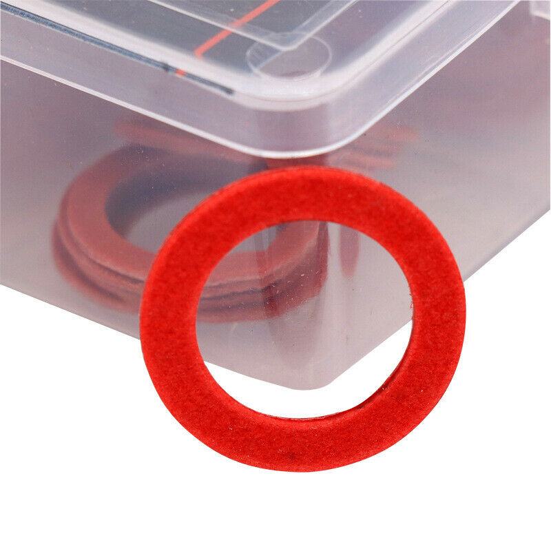 150pcs Fibre Washer Set Kit Assorted Fibre Seals Sealing Washers
