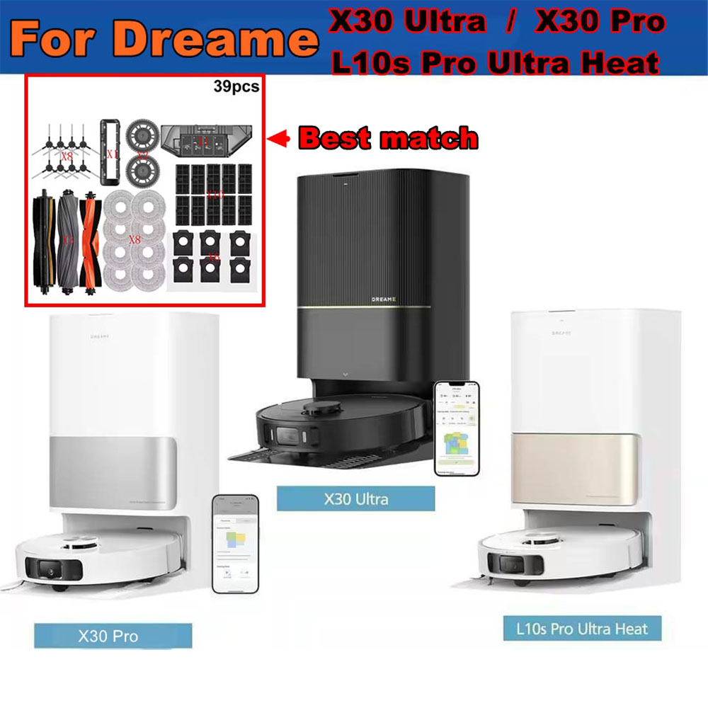 Accessories Kit For Dreame X30 Ultra/X30 Pro/L10s Pro Ultra Heat