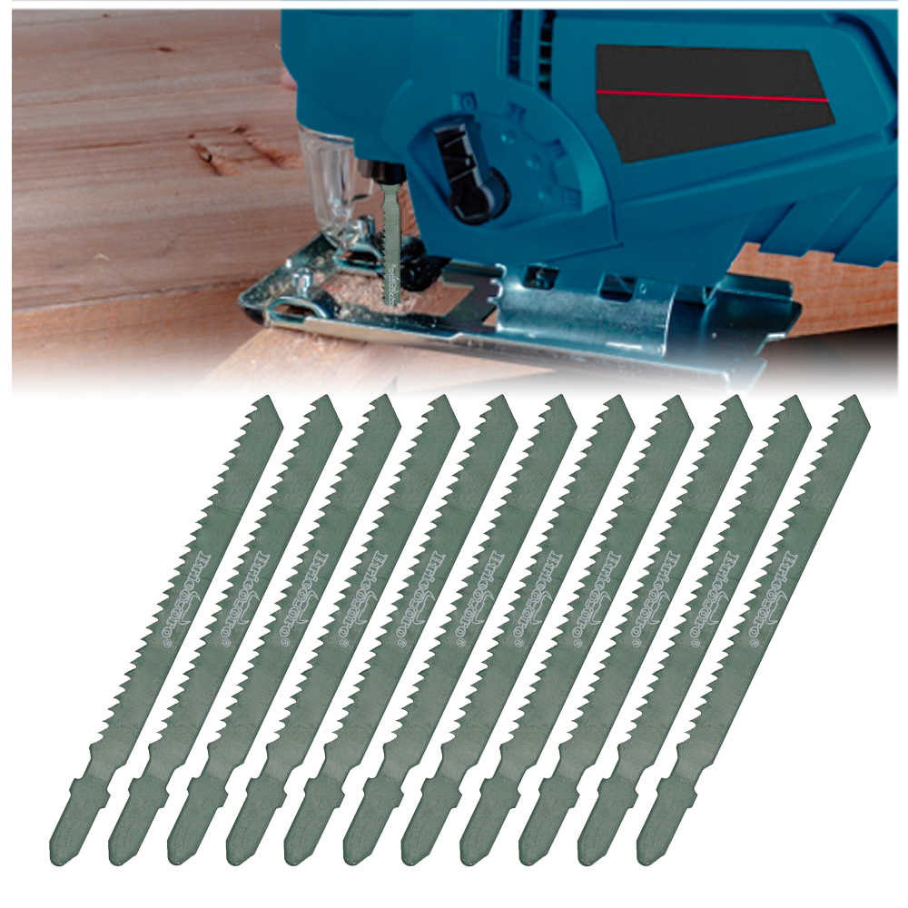 10pcs Jigsaw Blade Set For Black & Decker Jig Saw Metal Plastic Wood Cutting New eBay