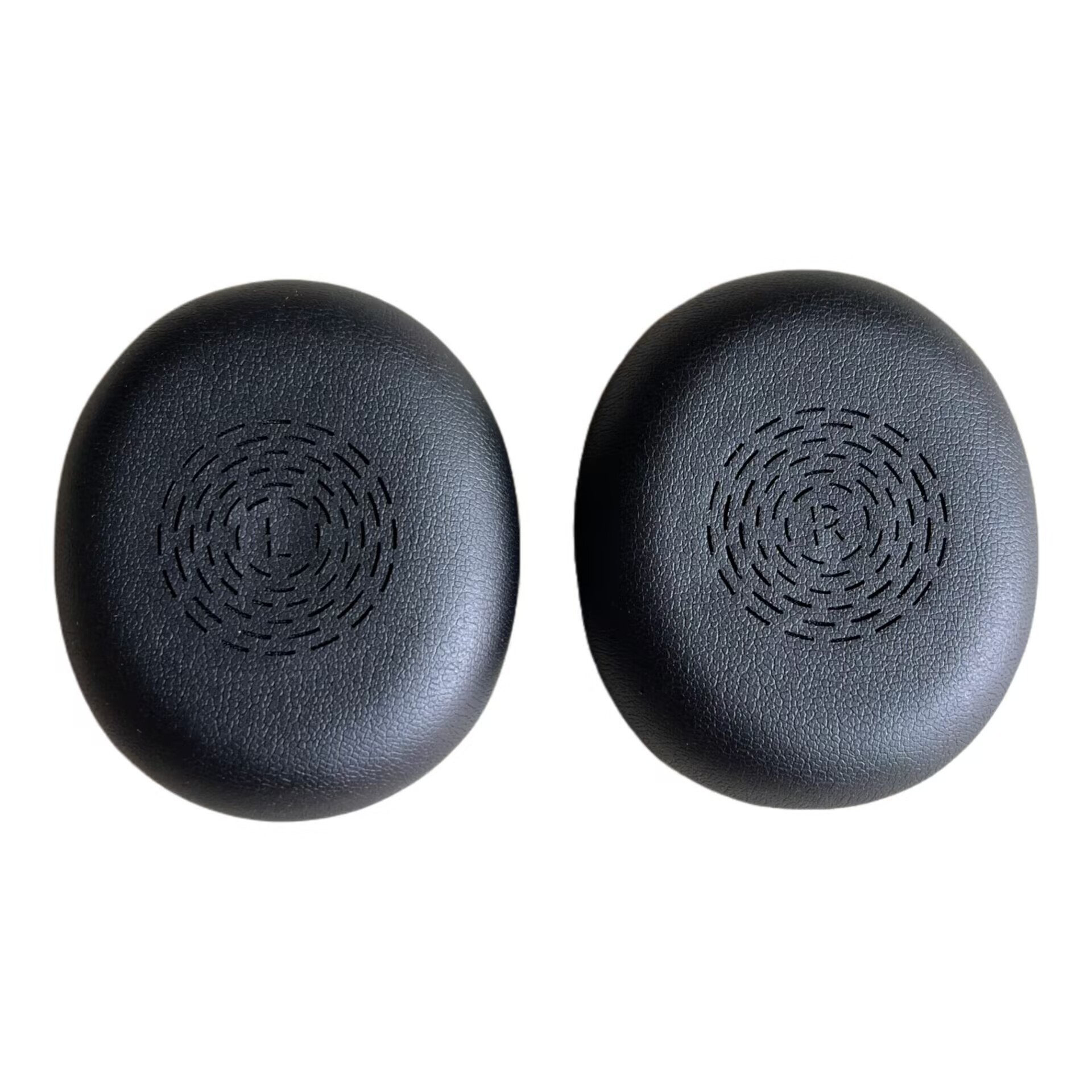 thumbnail image 2 of Soft Leather Replacement Ear Pads For Jabra Evolve 65 Headphones – Black 2 of 5