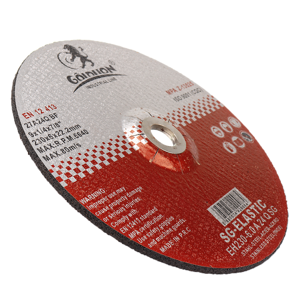 9/" 230mm Resin Cutting Disc Grinding Wheel With 22mm Bore For Cutting Metal
