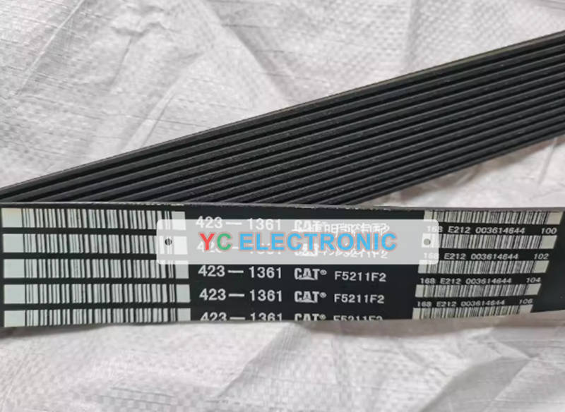 1PCS New For Excavator generator set fan belt 423-1361