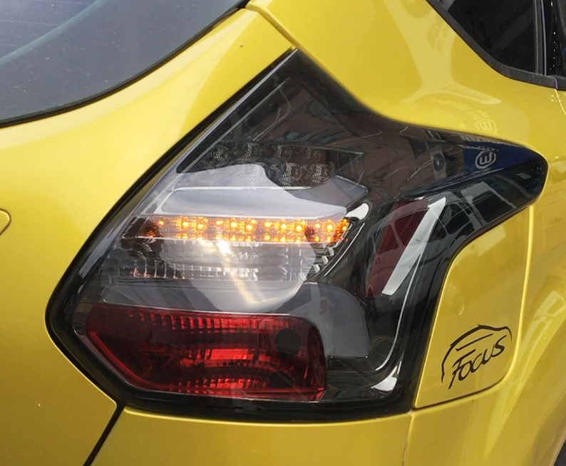 For Ford Focus 2012-2014 Tail Light Assembly LED Brake Light Rear