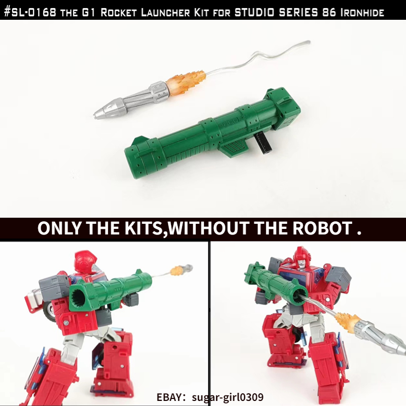 Shockwave Lab SL-168 The G1 Rocket Launcher For SS86 Ironhide
