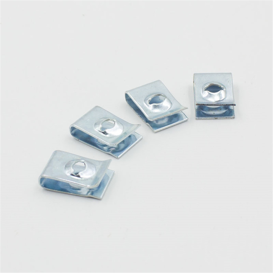 50pcs U Nut Automotive Sheet Metal Body Speed Fastener Trim Panel Screw