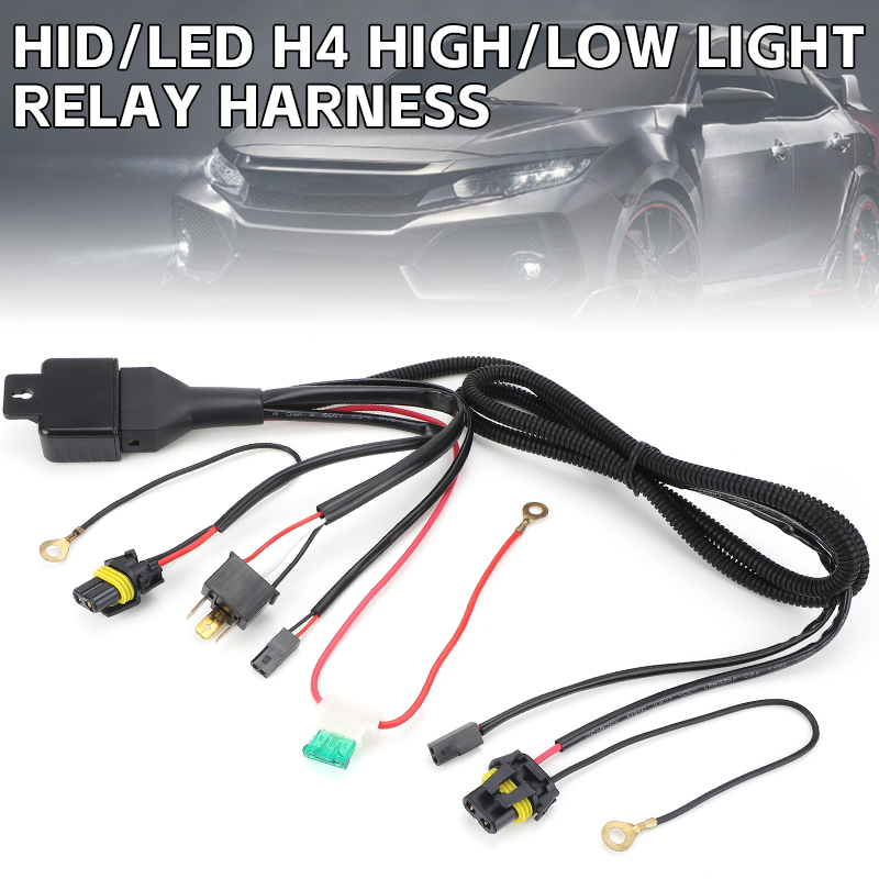 HID Xenon Lamp Accessory (HID H4 Hi/Lo Relay Harness ) - Hid and Hid HID Xenon Lamp Accessory (HID H4 Hi/Lo Relay Harness ) - Hid and Hid
